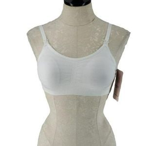 Under Control Woman's Maternity White Nursing Bra Size‎ Small